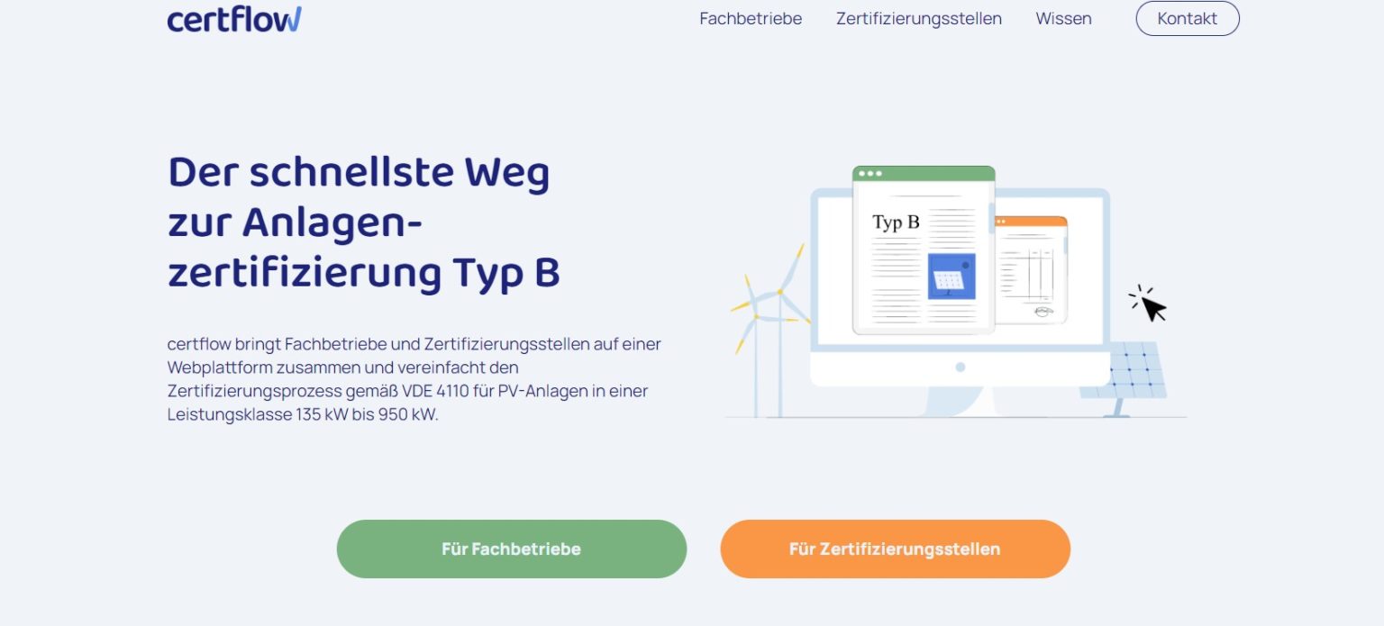 Start-up Bietet Digitalisierten Zertifizierungsprozess Für Photovoltaik ...